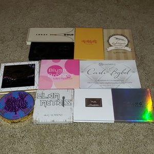 11 eyeshadow and face palettes tarte alamar cargo